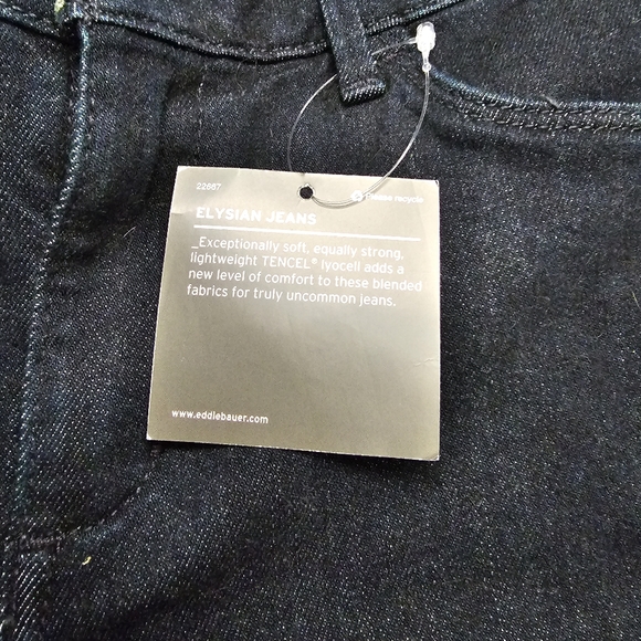 Eddie Bauer Women's Elysian Crop Jeans - Curvy Size 0 - Picture 7 of 10